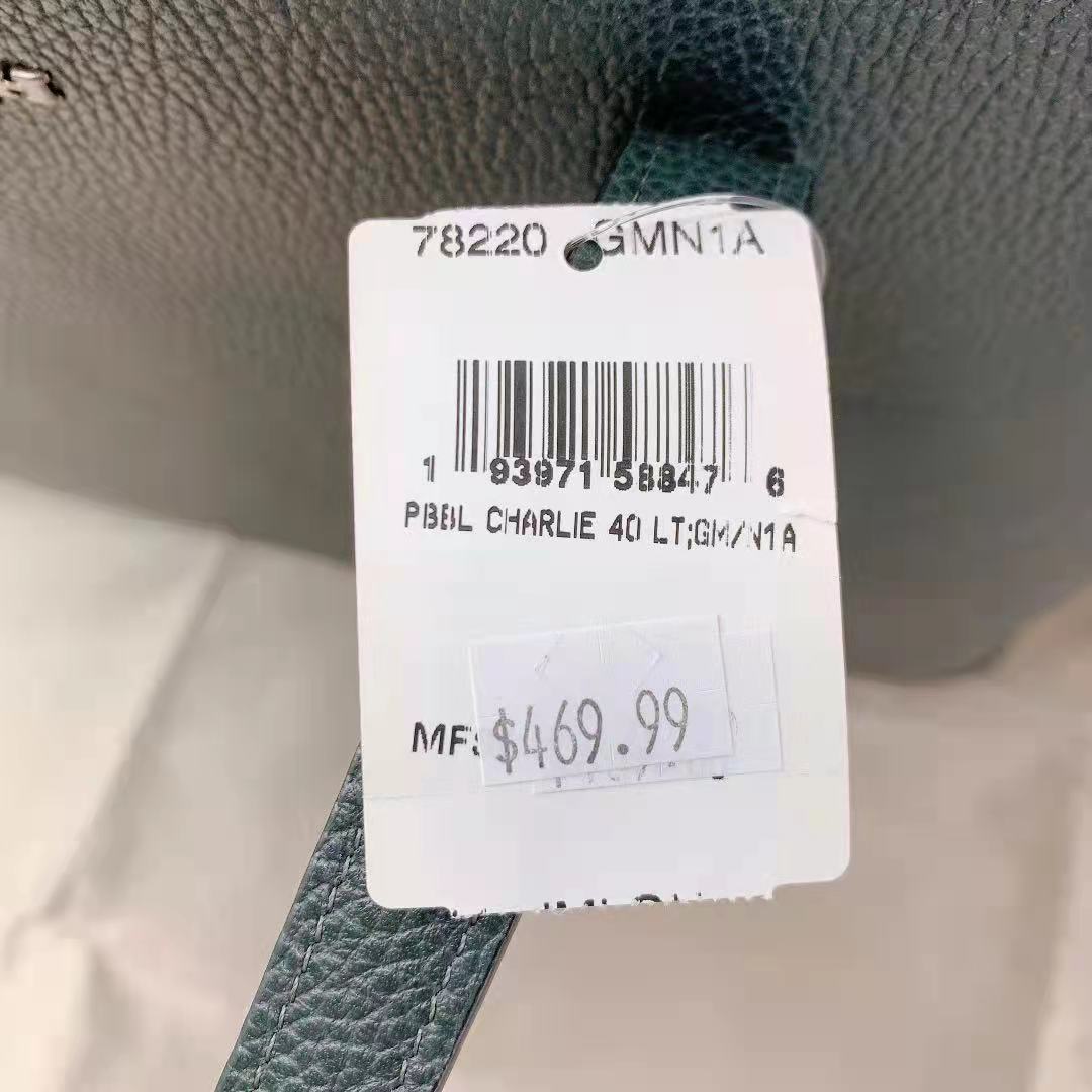 Coach 78220 Charlie 40 Handbag leather In GMN1A Coach 78220 Charlie 40 Handbag leather In GMN1A